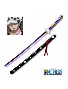 Katana Trafalgar Law LED blanco | Katanas y Espadas