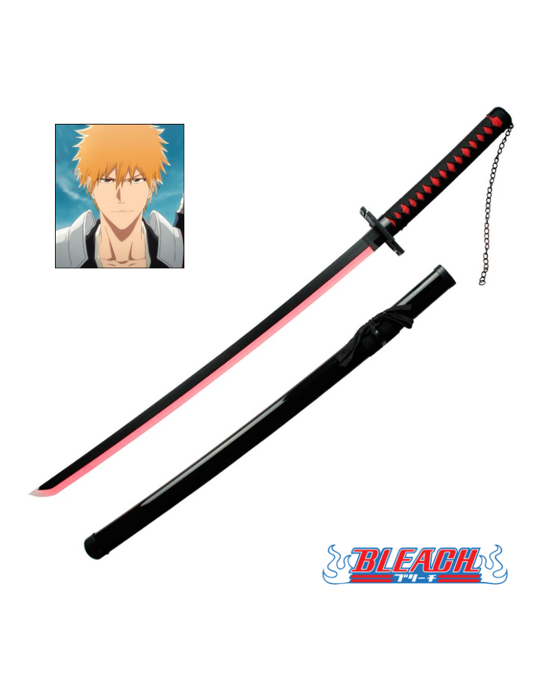Katana Ichigo Kurosaki negra LED RGB | Katanas y Espadas