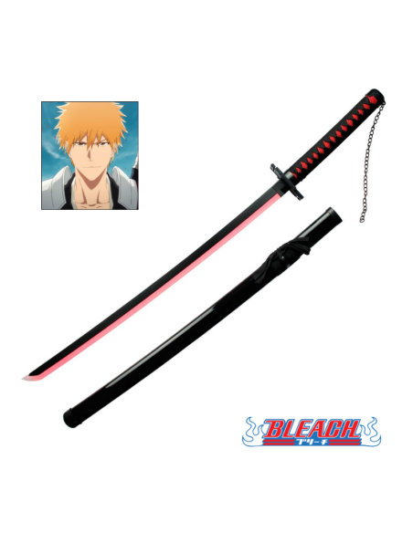 Katana Ichigo Kurosaki negra LED RGB | Katanas y Espadas