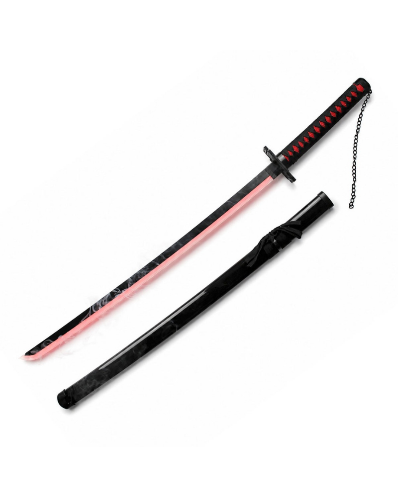 Katana Ichigo Kurosaki negra LED RGB | Katanas y Espadas