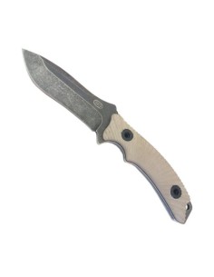 Cuchillo de hoja fija SCK CW-X3 23 cm (hoja 12 cm) acero inoxidable recubierta negra