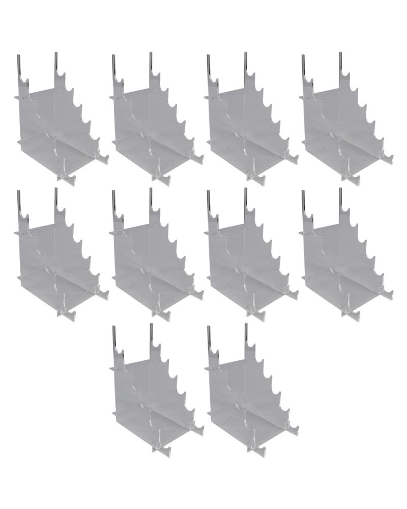 Expositor para cuchillos transparente 6 puestos - Set 10 ESC