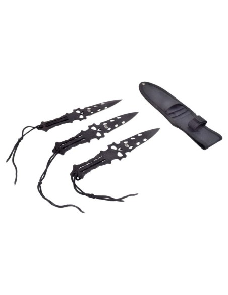 Set 3 cuchillos de lanzamiento SCK CW-836 | Katanas y Espadas