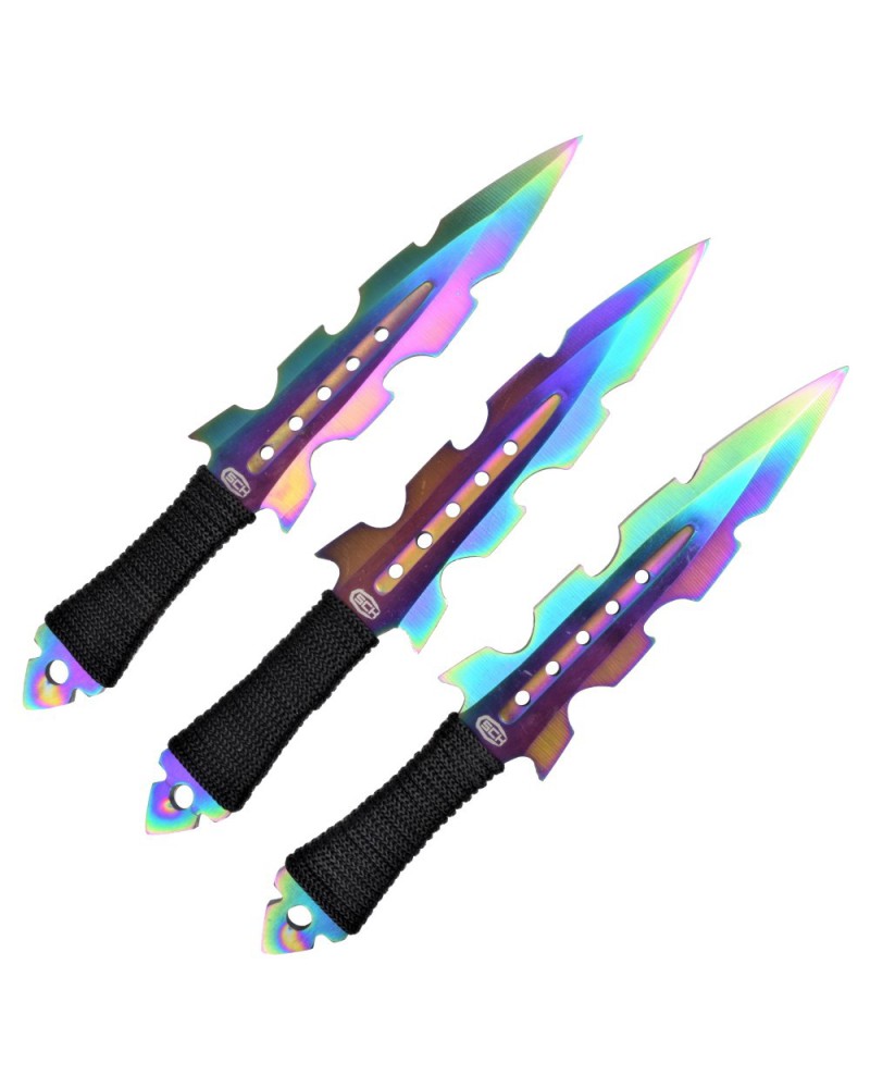 Juego de 3 cuchillos arrojadizos SCK CW-713-2 | Katanas y Espadas