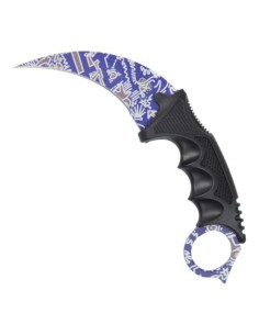 Cuchillo karambit de hoja fija CW-218 con vaina de plástico - SCK