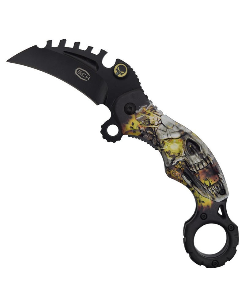 Cuchillo karambit plegable CW-024-2 SCK | Katanas y Espadas