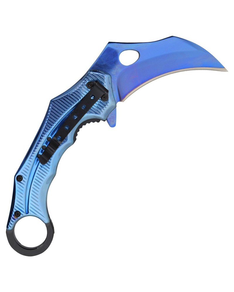Cuchillo karambit plegable CW-025 asistido SCK