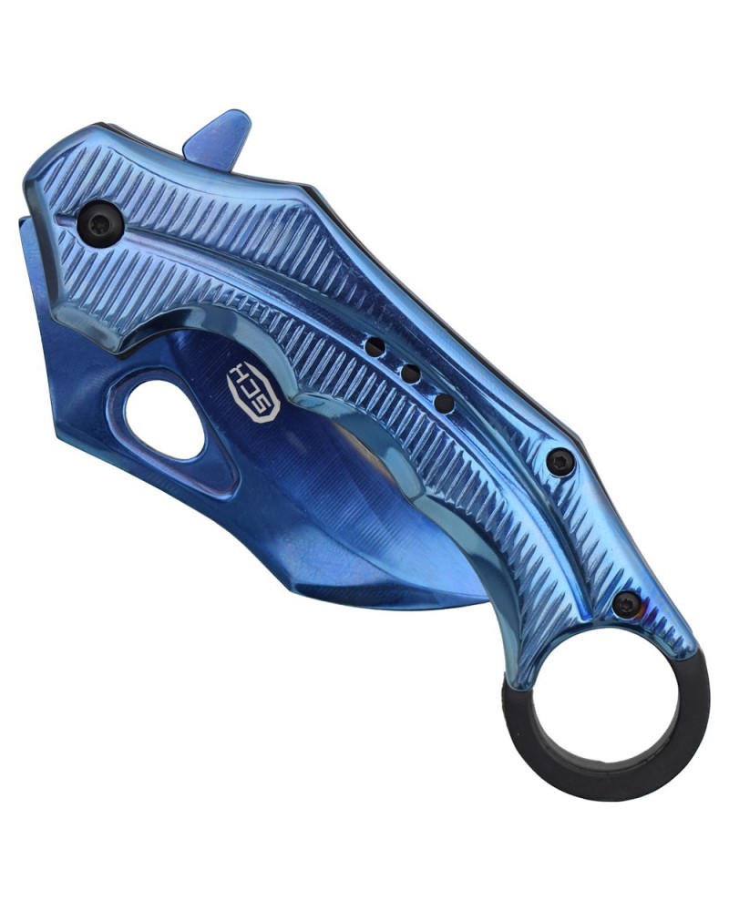 Cuchillo karambit plegable CW-025 asistido SCK