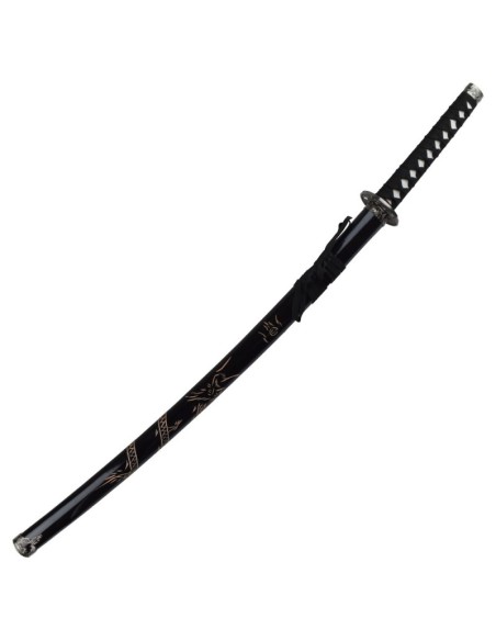 Katana decorativa ZS574 NERO con vaina negra | Katanas y Espadas