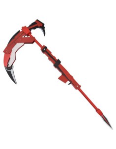 Hoz ornamental Crescent Rose inspirada en Ruby Rose RWBY