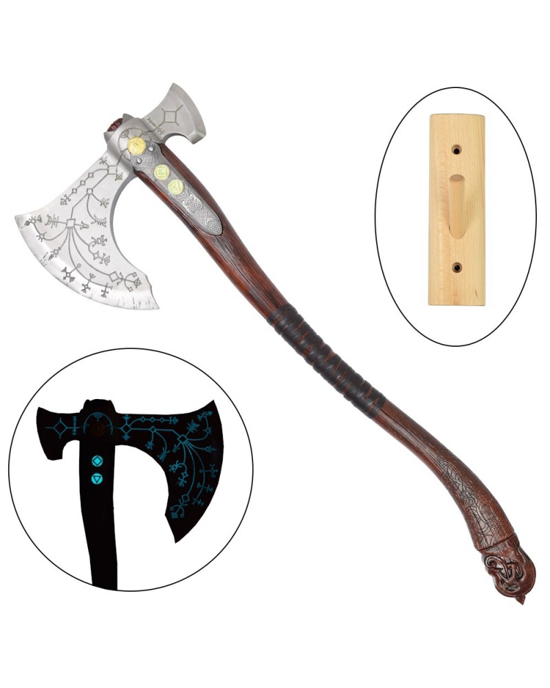 Hacha ornamental inspirada en Kratos God of War | Katanas y Espadas