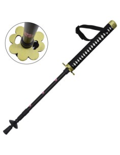 Palo de senderismo con empuñadura estilo katana inspirado en Roronoa Zoro