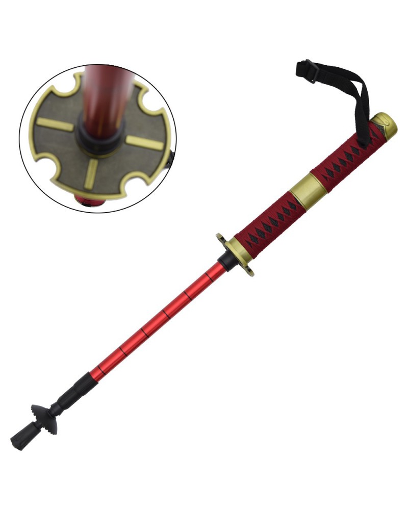 Bastón senderismo estilo katana inspirado en Zoro | Katanas y Espadas