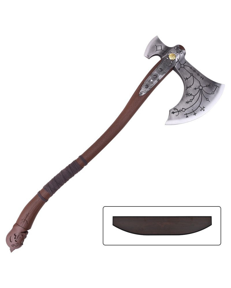 Hacha ornamental inspirada en Kratos God of War ZS075