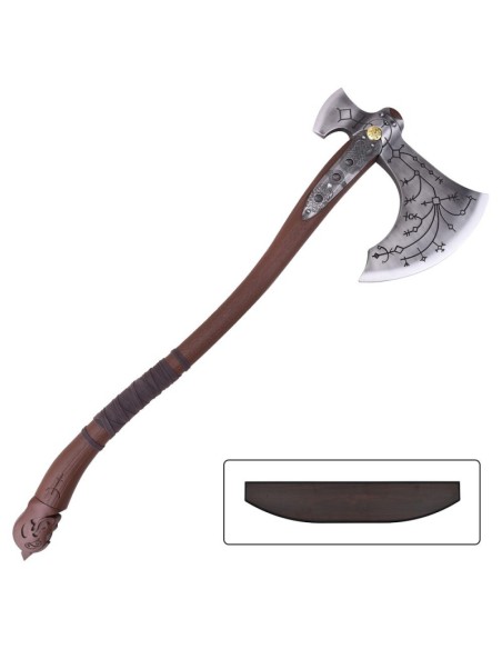 Hacha ornamental inspirada en Kratos God of War ZS075