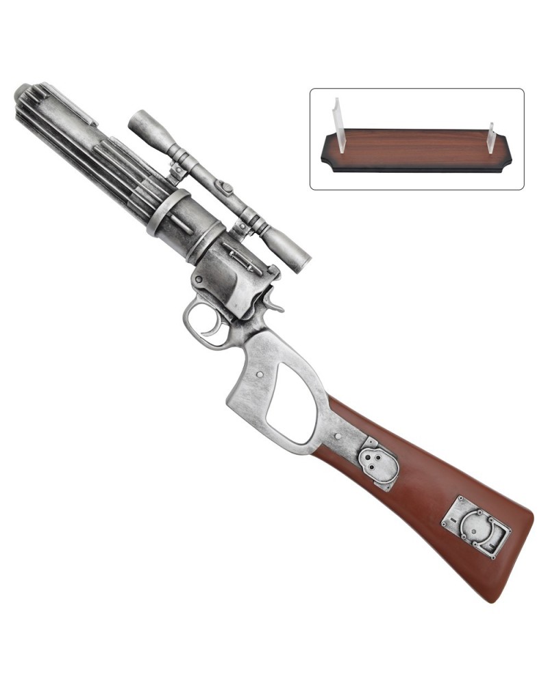 Rifle ornamental inspirado en el bláster de Boba Fett