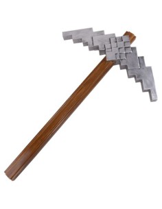 Pico ornamental inspirado en Minecraft de espuma | Katanas y Espadas