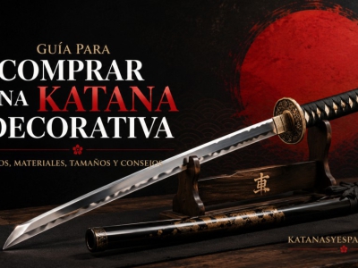 Guía para comprar una katana decorativa: tipos, materiales, tamaños y consejos