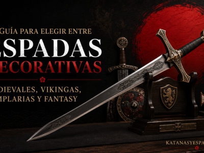 Espadas decorativas: guía para elegir entre medievales, vikingas, templarias...